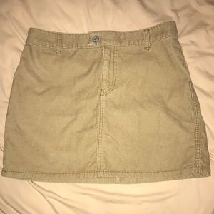 Corduroy Skirt